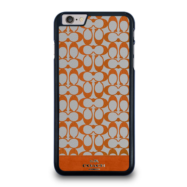 COACH NEW YORK LOGO PATTERN ORANGE EMBLEM iPhone 6 / 6S Plus Case Cover