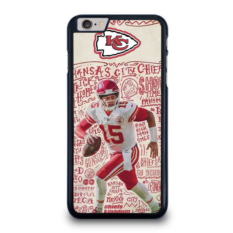KANSAS CITY CHIEFS 15 PATRICK MAHOMES iPhone 6 / 6S Plus Case Cover
