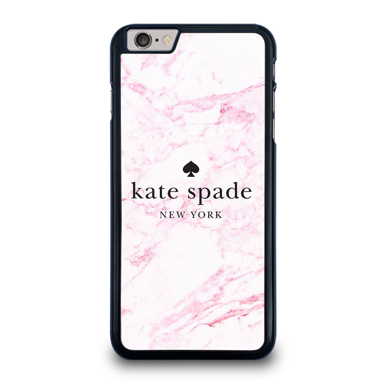 KATE SPADE NEW YORK LOGO PINK MARBLES iPhone 6 / 6S Plus Case Cover