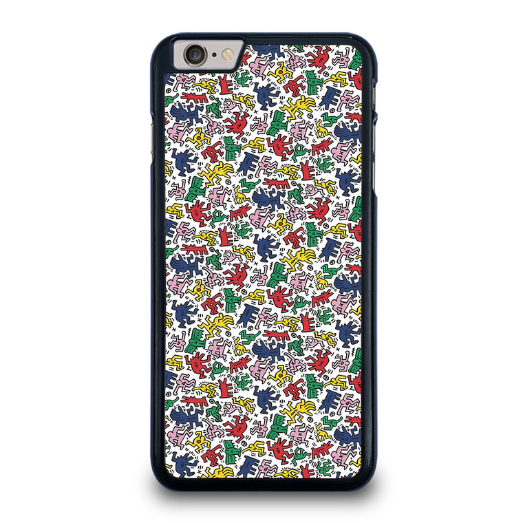 KEITH HARING ART COLORFUL FIGURES iPhone 6 / 6S Plus Case Cover
