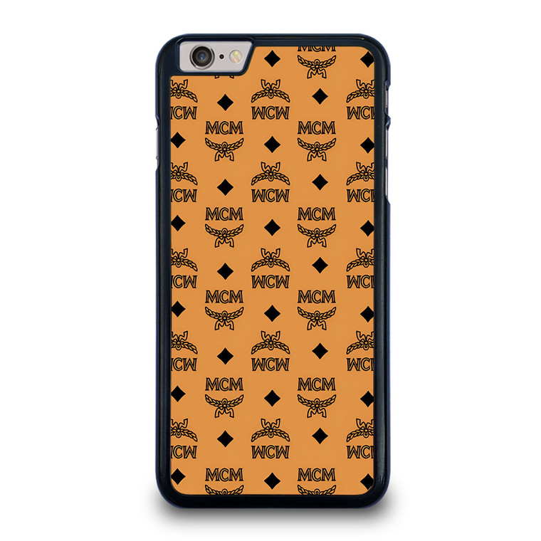 MCM MICHAEL CROMER MUNICH LOGO BROWN iPhone 6 / 6S Plus Case Cover
