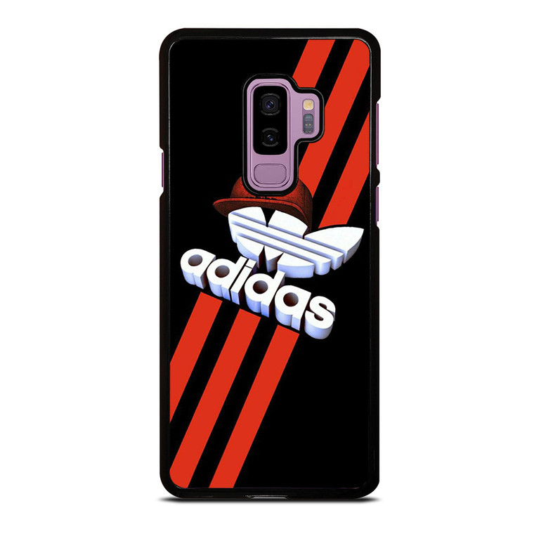 ADIDAS LOGO RED HAT Samsung Galaxy S9 Plus Case Cover