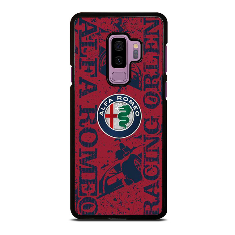 ALFA ROMEO LOGO ART CAR ICON Samsung Galaxy S9 Plus Case Cover ALFA ROMEO LOGO ART CAR ICON Samsung Galaxy S9 Plus Case Cover