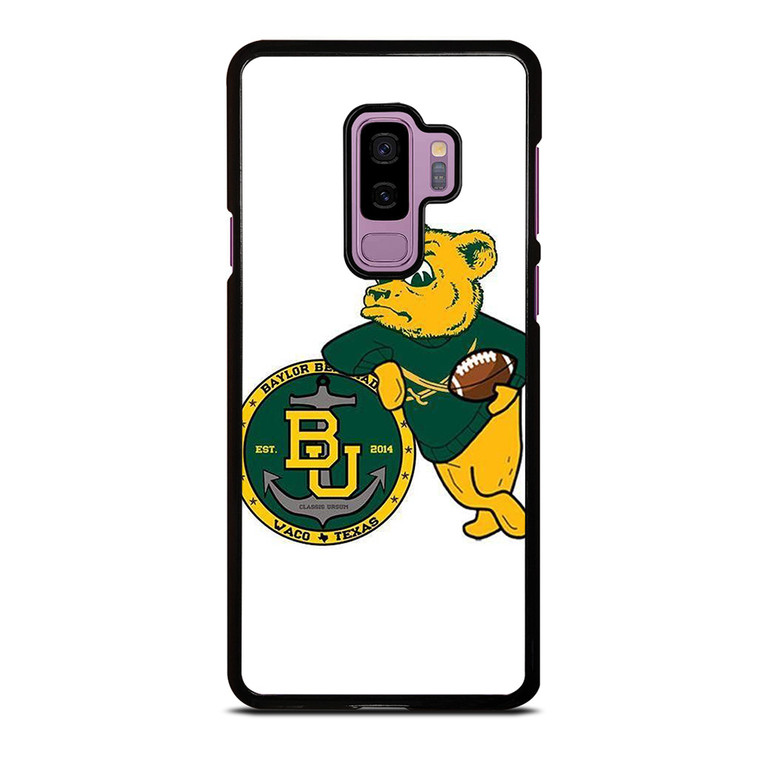 BAYLOR BEARS LOGO BASKETBALL UNIVERSITY TEAM ICON Samsung Galaxy S9 Plus Case Cover