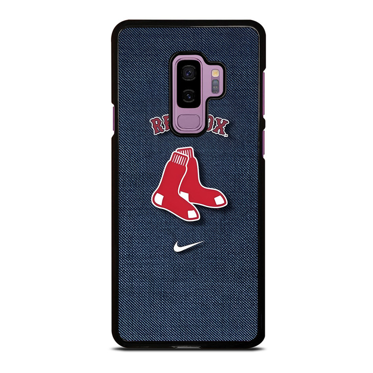 BOSTON RED SOX LOGO BASEBALL NIKE ICON ON JEANS Samsung Galaxy S9 Plus Case Cover