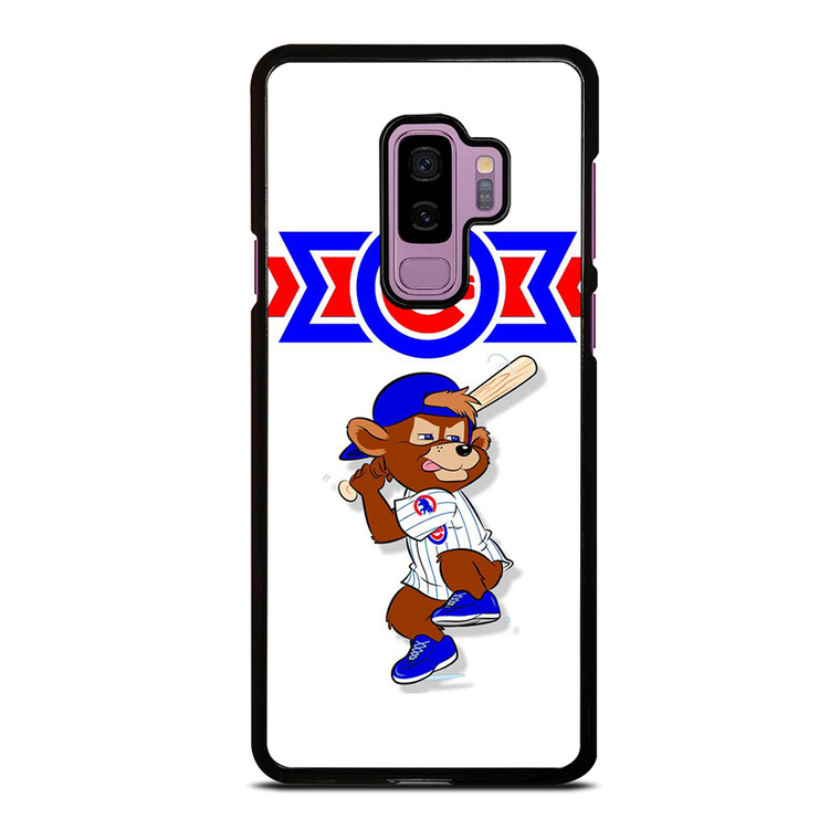 CHICAGO CUBS LOGO BASEBALL TEAM MASCOT Samsung Galaxy S9 Plus Case Cover