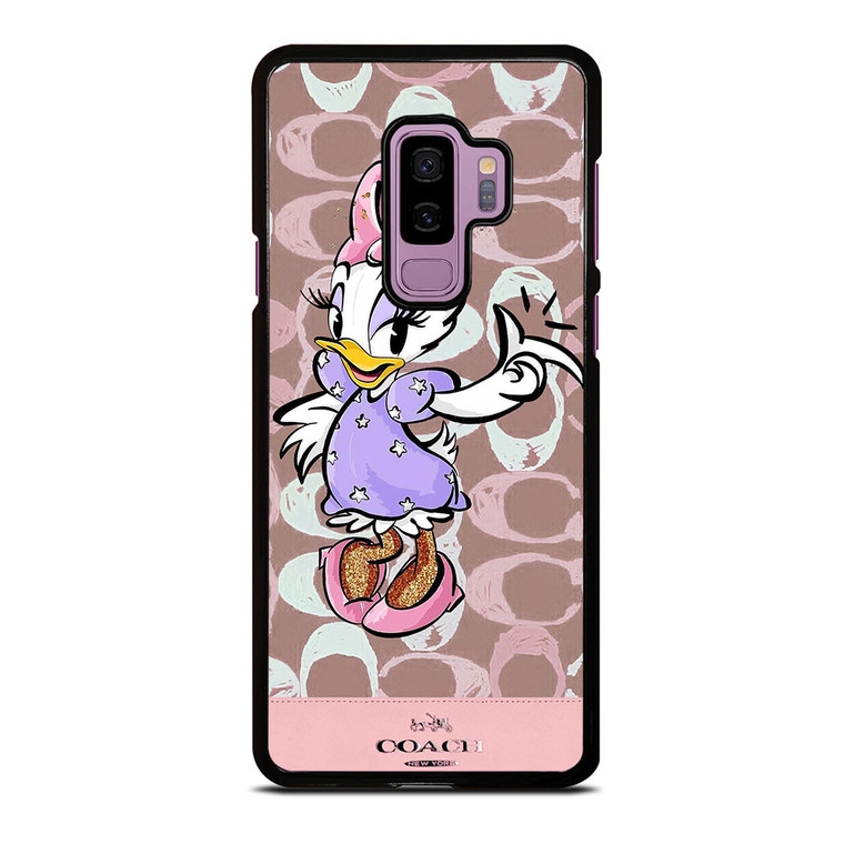 COACH NEW YORK DAISY DUCK DISNEY Samsung Galaxy S9 Plus Case Cover
