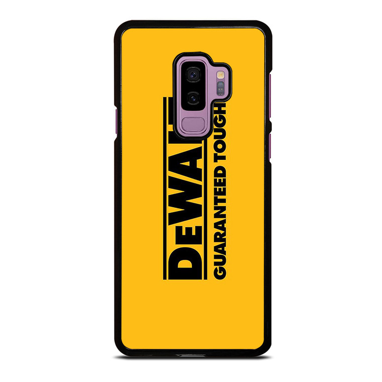 DEWALT TOOL LOGO GUARANTEED TOUGH Samsung Galaxy S9 Plus Case Cover