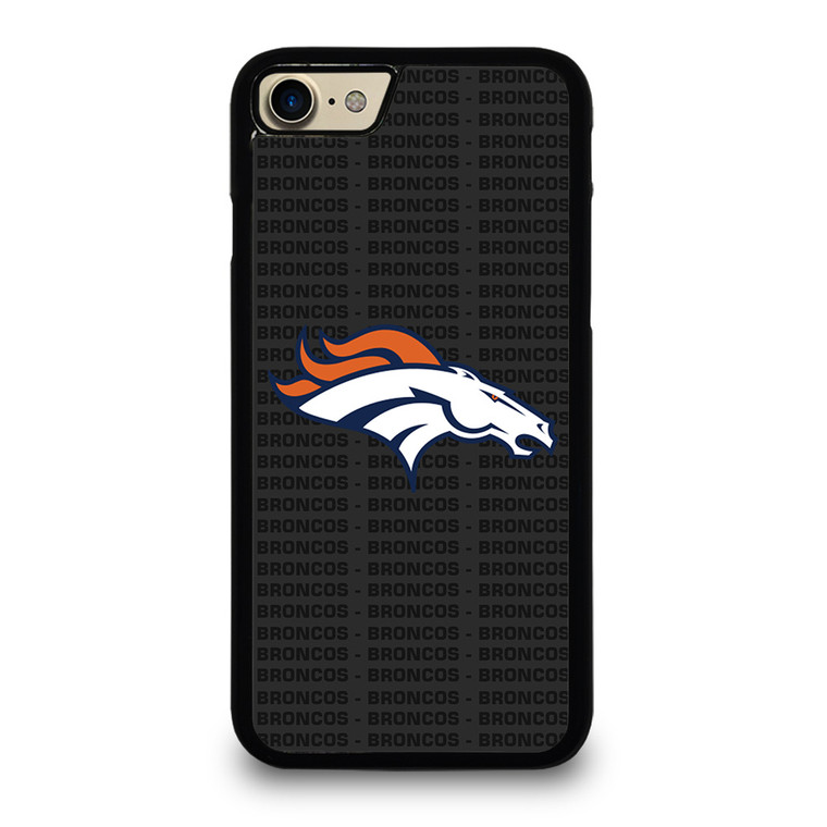DENVER BRONCOS FOOTBALL TEXT iPhone 7 / 8 Case Cover