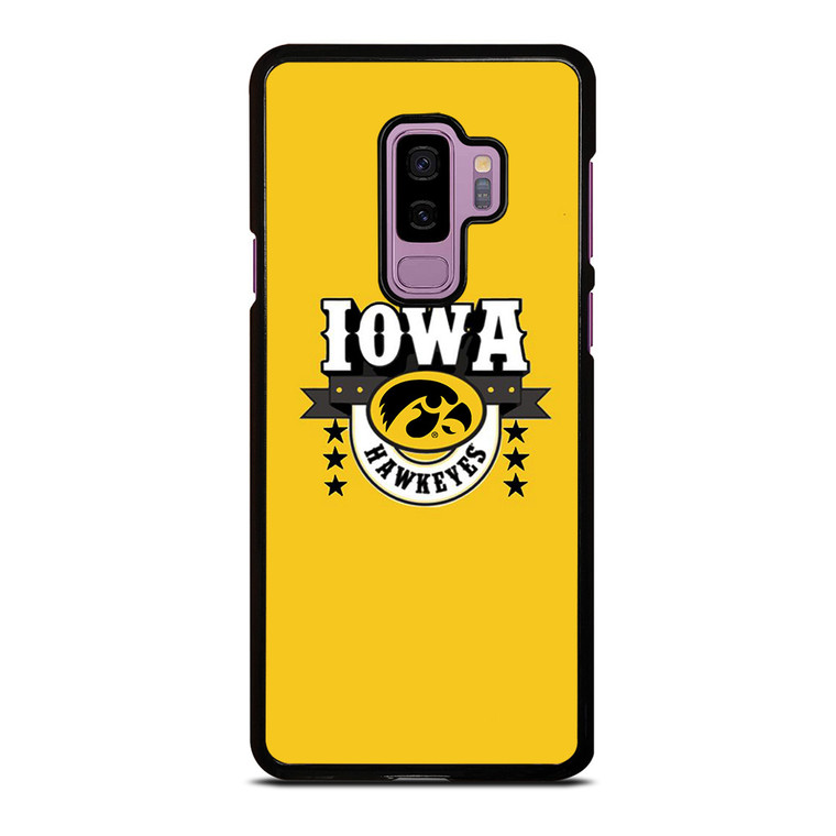IOWA HAWKEYES LOGO UNIVERSITY BASKETBALL TEAM Samsung Galaxy S9 Plus Case Cover