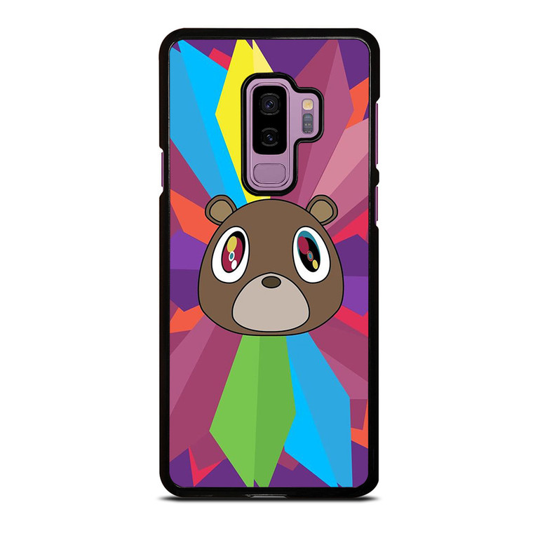KANYE WEST DROPOUT BEAR FACE ICON Samsung Galaxy S9 Plus Case Cover