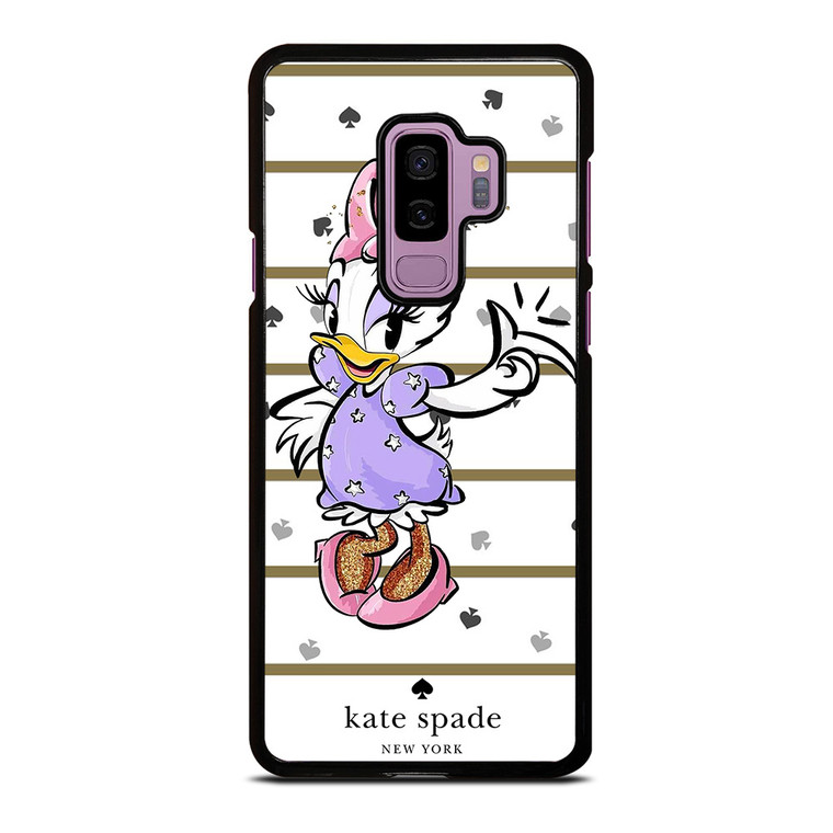 KATE SPADE NEW YORK LOGO DAISY DUCK DISNEY Samsung Galaxy S9 Plus Case Cover