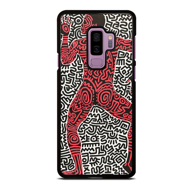 KEITH HARING ART INTO 84 Samsung Galaxy S9 Plus Case Cover