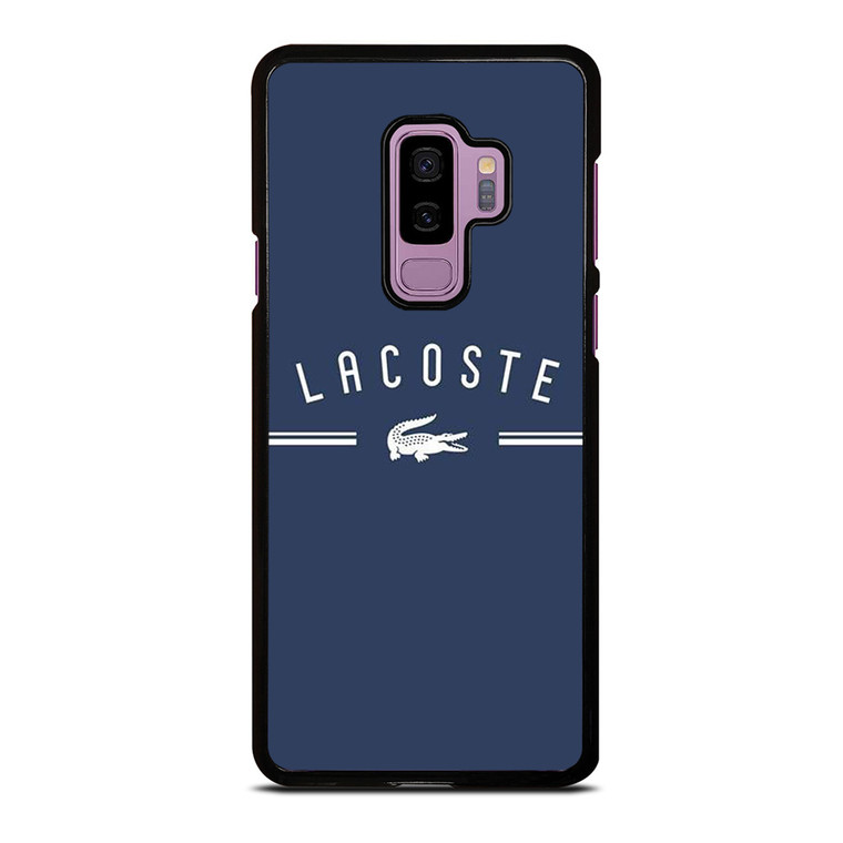 LACOSTE CROC LOGO BLUE Samsung Galaxy S9 Plus Case Cover