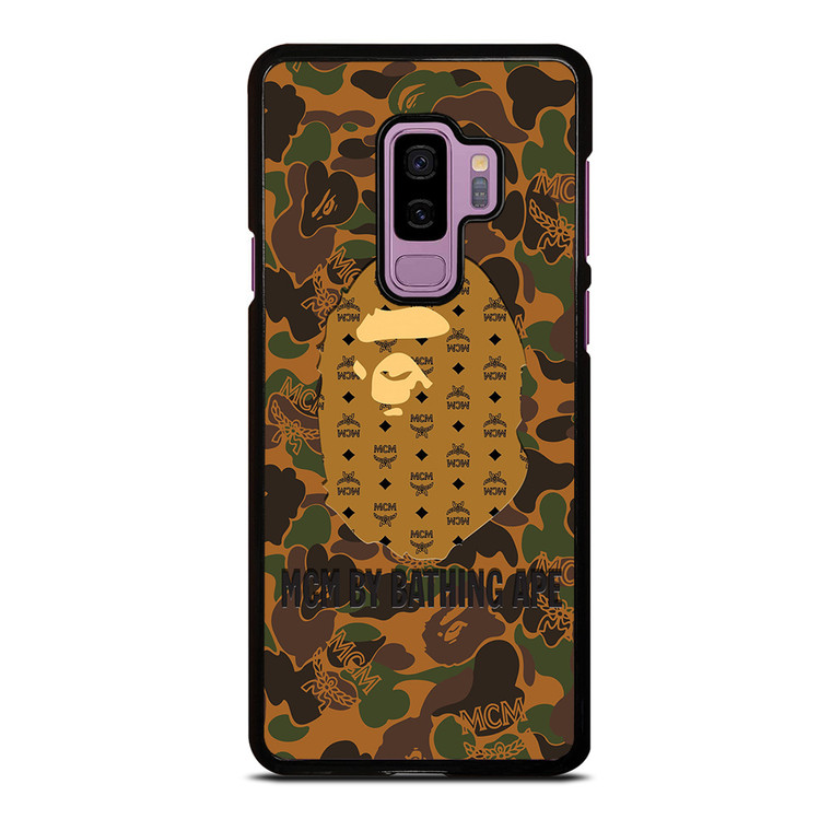 MCM MICHAEL CROMER MUNICH BATHING APE CAMO Samsung Galaxy S9 Plus Case Cover