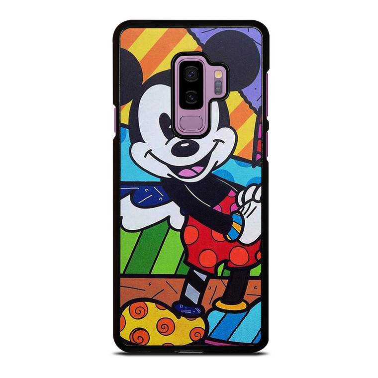 MICKEY MOUSE ROMERO BRITTO ART Samsung Galaxy S9 Plus Case Cover