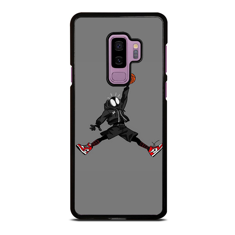 MILES MORALES SPIDERMAN SPIDER VERSE AIR JORDAN NIKE Samsung Galaxy S9 Plus Case Cover