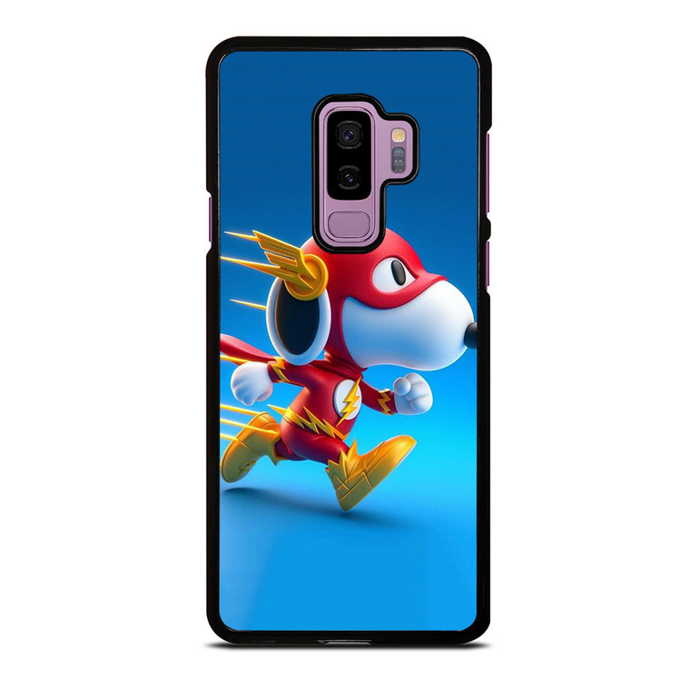 SNOOPY THE PEANUTS THE FLASH Samsung Galaxy S9 Plus Case Cover