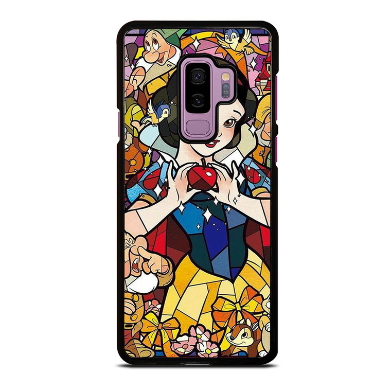 SNOW WHITE DISNEY PRINCESS MOZAIC ART Samsung Galaxy S9 Plus Case Cover