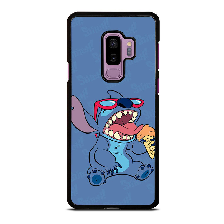 STITCH DISNEY CARTOON ICE CREAM Samsung Galaxy S9 Plus Case Cover