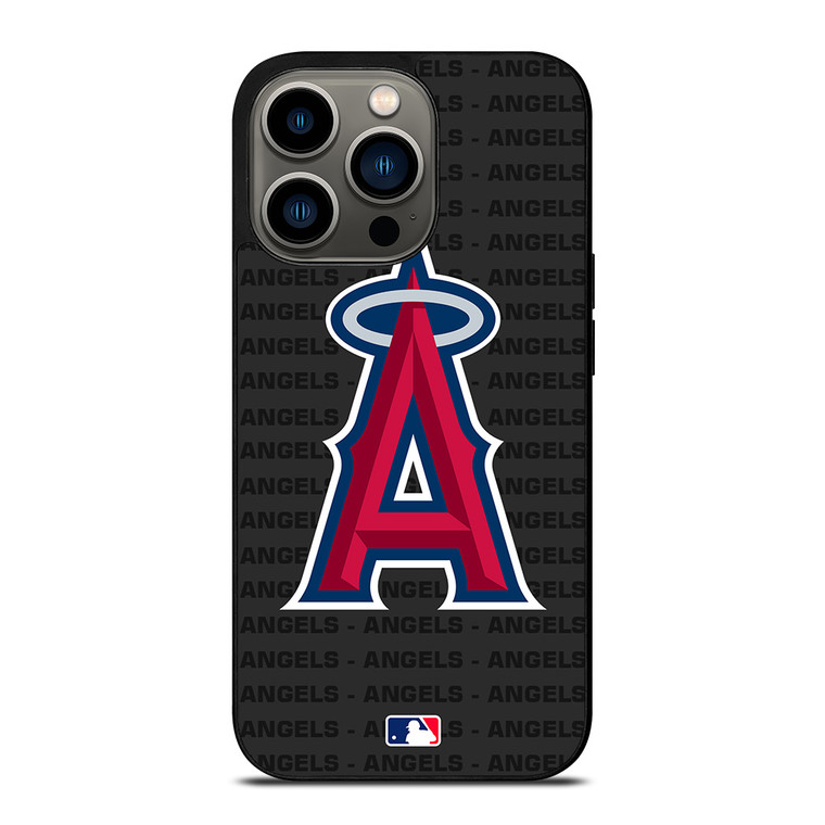 LOS ANGELES ANGELS BASEBALL BLACK iPhone 13 Pro Case Cover