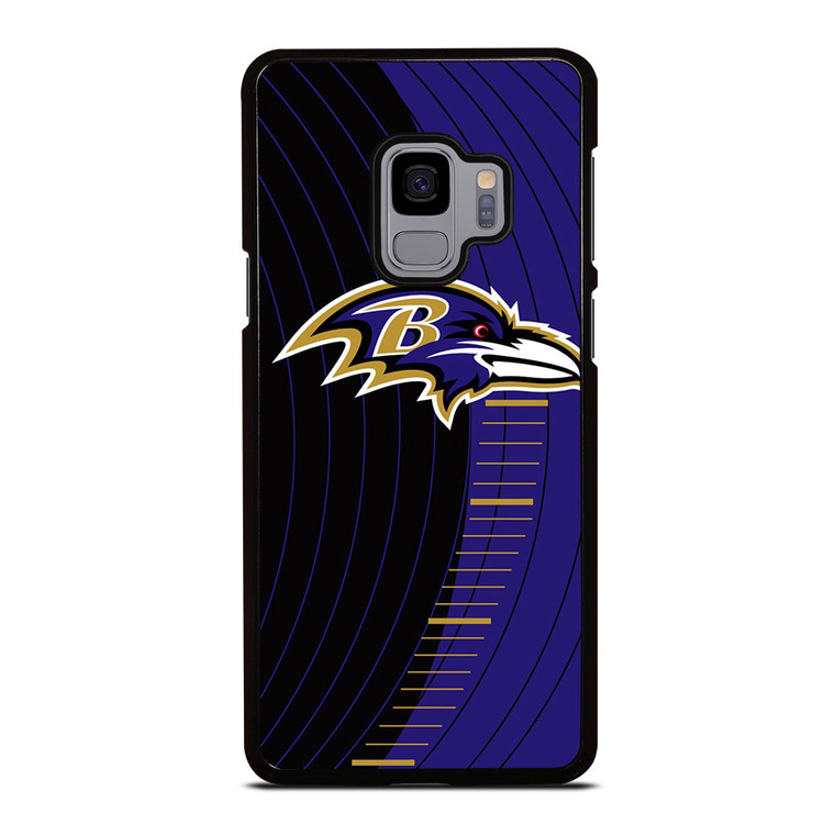 BALTIMORE RAVENS LOGO FOOTBALL NFL ICON Samsung Galaxy S9 Case Cover
