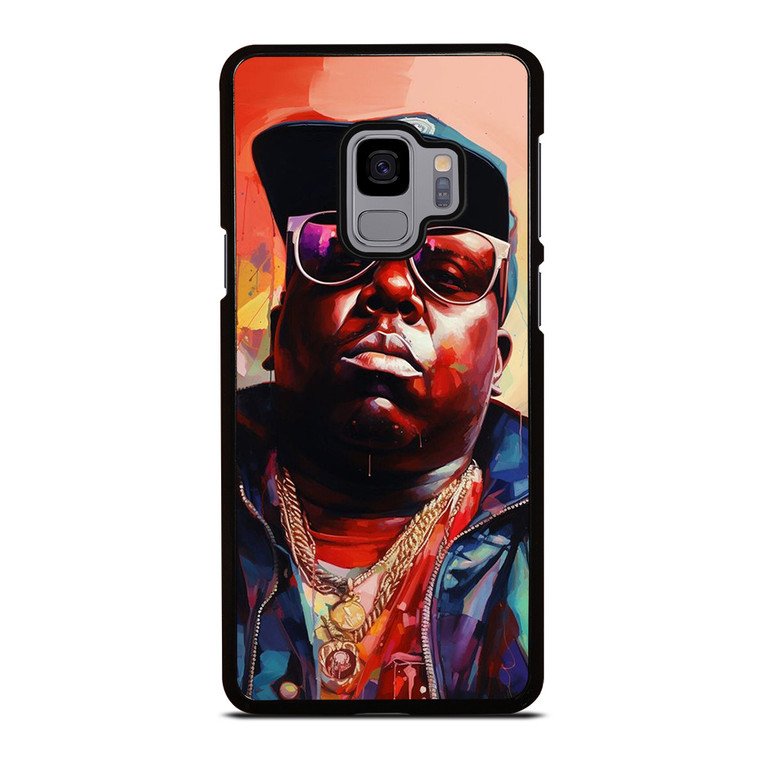 BIGGIE SMALL NOTORIOUS BIG RAPPER ART Samsung Galaxy S9 Case Cover