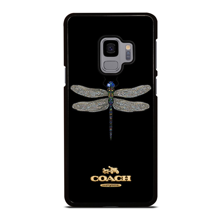 COACH NEW YORK LOGO DRAGONFLY Samsung Galaxy S9 Case Cover