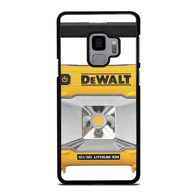 DEWALT TOOL LOGO LED WORK LIGHT Samsung Galaxy S9 Case Cover