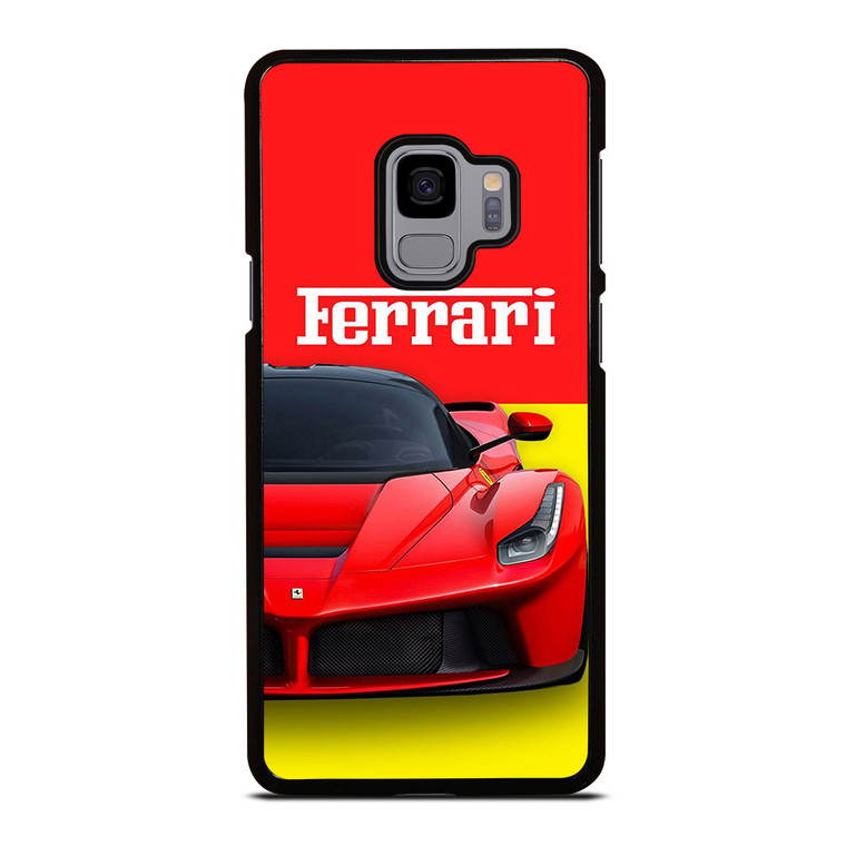 FERRARI LOGO RED CAR Samsung Galaxy S9 Case Cover