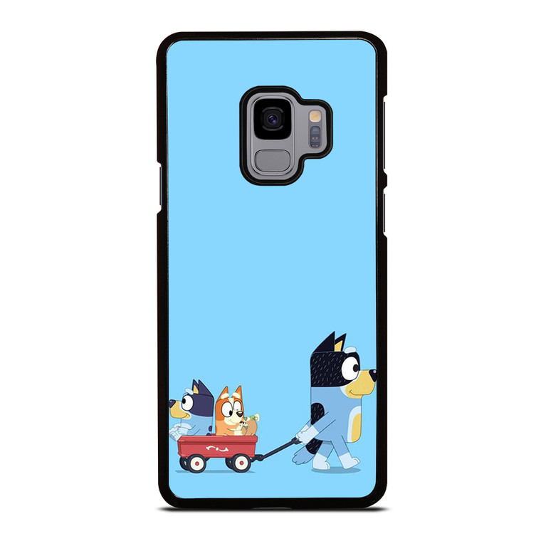 HEELERS FAMILY BLUEY CARTOON Samsung Galaxy S9 Case Cover HEELERS FAMILY BLUEY CARTOON Samsung Galaxy S9 Case Cover