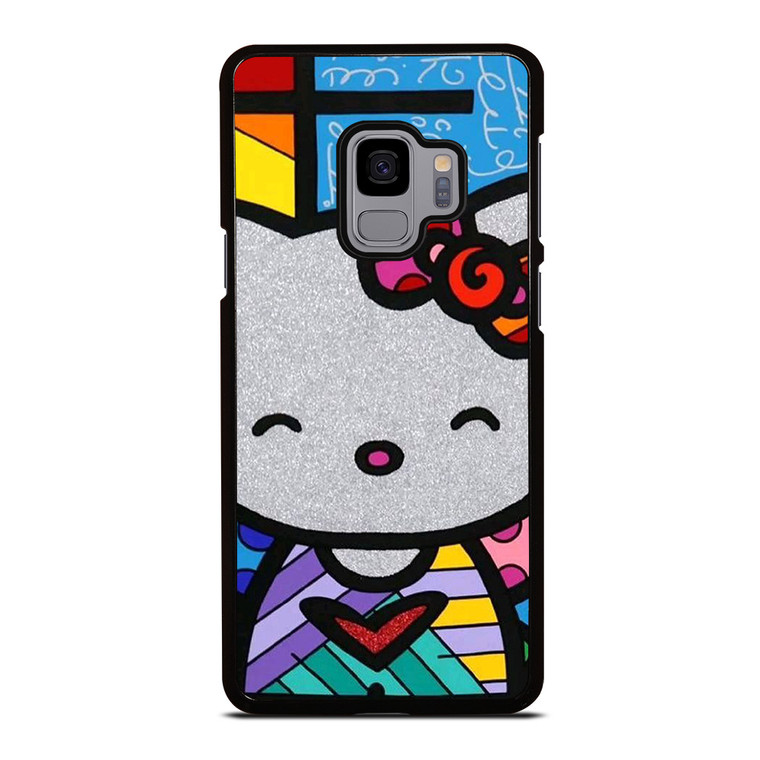 HELLO KITTY ROMERO BRITTO ART Samsung Galaxy S9 Case Cover
