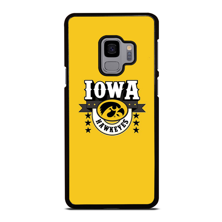 IOWA HAWKEYES LOGO UNIVERSITY BASKETBALL TEAM Samsung Galaxy S9 Case Cover