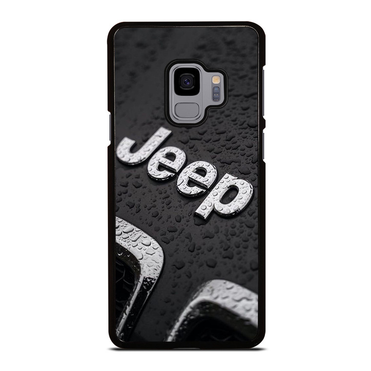 JEEP CAR LOGO UNDER RAIN Samsung Galaxy S9 Case Cover