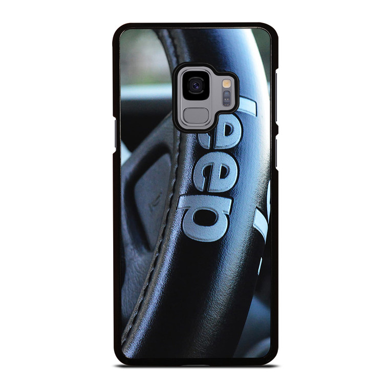 JEEP LOGO STEERING INTERIOR Samsung Galaxy S9 Case Cover JEEP LOGO STEERING INTERIOR Samsung Galaxy S9 Case Cover