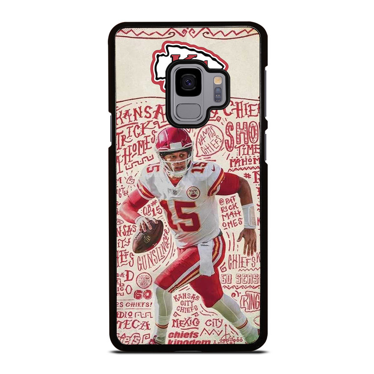 KANSAS CITY CHIEFS 15 PATRICK MAHOMES Samsung Galaxy S9 Case Cover