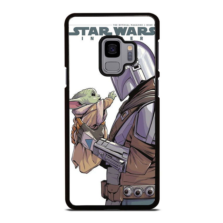 MANDALORIAN AND BABY YODA STAR WARS INSIDER Samsung Galaxy S9 Case Cover