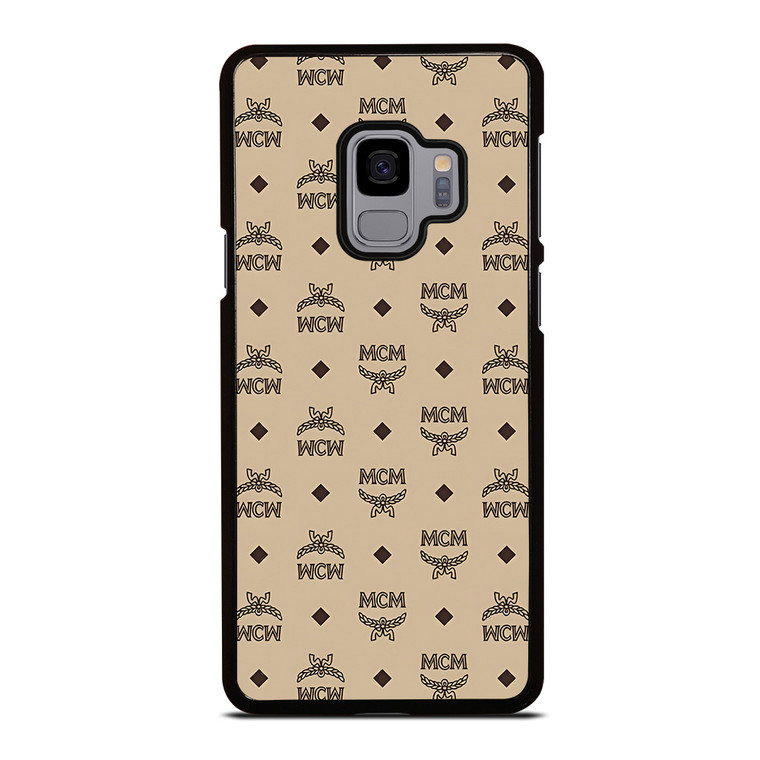 MCM MICHAEL CROMER MUNICH LOGO ICONS Samsung Galaxy S9 Case Cover