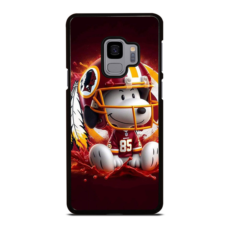 SNOOPY CHICAGO BLACKHAWKS FOOTBALL Samsung Galaxy S9 Case Cover