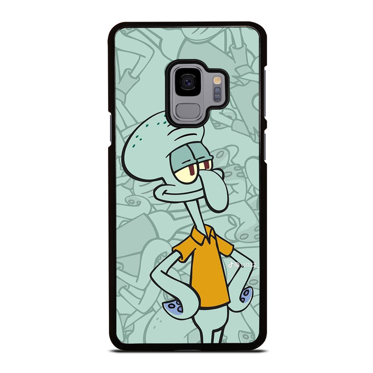 SQUIDWARD TENTACLES FROM SPONGEBOB SQUAREPANTS Samsung Galaxy S9 Case Cover