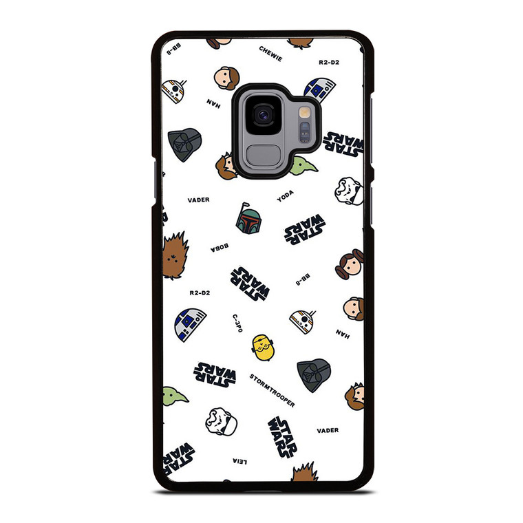 STAR WARS CUTE CARTOON COLLAGE Samsung Galaxy S9 Case Cover