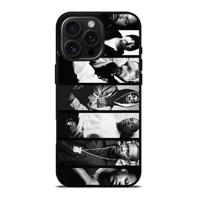 90S HIP HOP MUSICIAN iPhone 16 Pro Max Case Cover