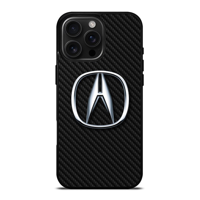 ACURA MOTORS CARBON FIBER iPhone 16 Pro Max Case Cover