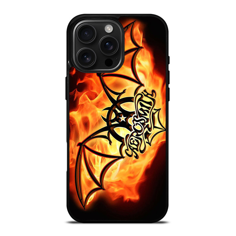 AEROSMITH ROCK BAND FIRE iPhone 16 Pro Max Case Cover