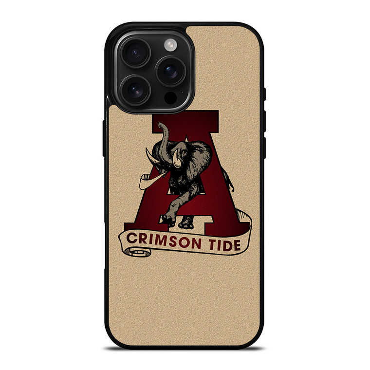 ALABAMA CRIMSON TIDE ROLL FOOTBALL iPhone 16 Pro Max Case Cover