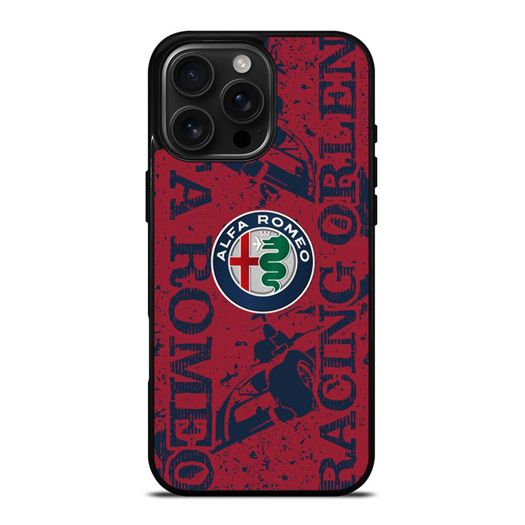 ALFA ROMEO LOGO ART CAR ICON iPhone 16 Pro Max Case Cover