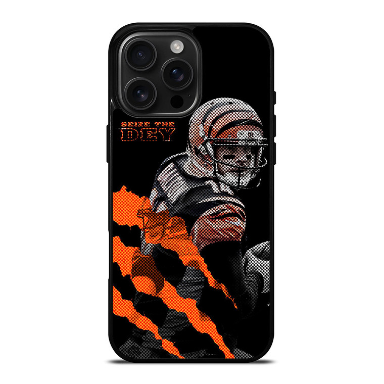 ANDY DALTON CINCINNATI BENGALS NFL FOOTBALL iPhone 16 Pro Max Case Cover