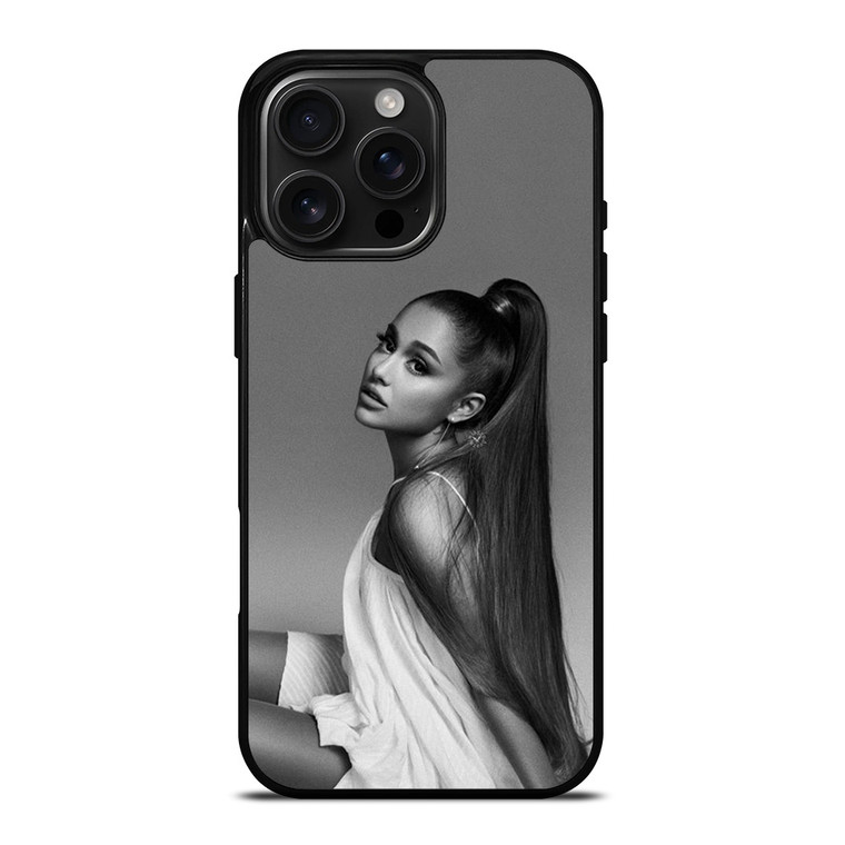 ARIANA GRANDE BLACK AND WHITE iPhone 16 Pro Max Case Cover