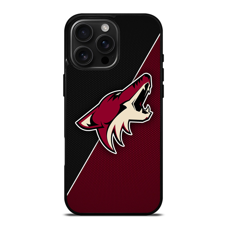 ARIZONA COYOTES NHL HOCKEY LOGO iPhone 16 Pro Max Case Cover