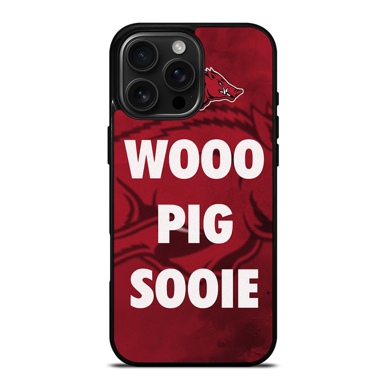 ARKANSAS RAZORBACKS WOO PIG SOOIE iPhone 16 Pro Max Case Cover